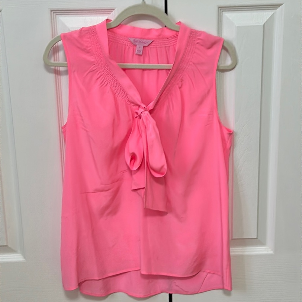 Lilly Pulitzer Silk sleeveless blouse